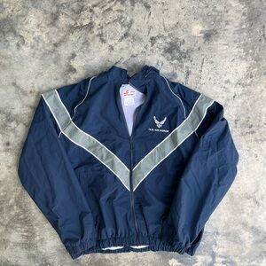 Nike Navy Blue Windbreaker Jacket